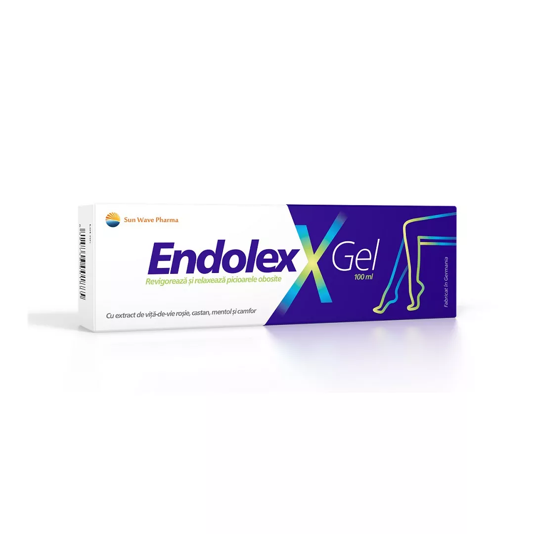 Endolex Gel, 100 ml, Sun Wave Pharma, [],https:farmaciabajan.ro