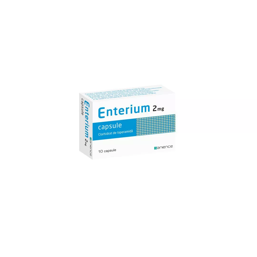 Enterium 2 mg, 10 capsule, Sanience, [],farmaciabajan.ro