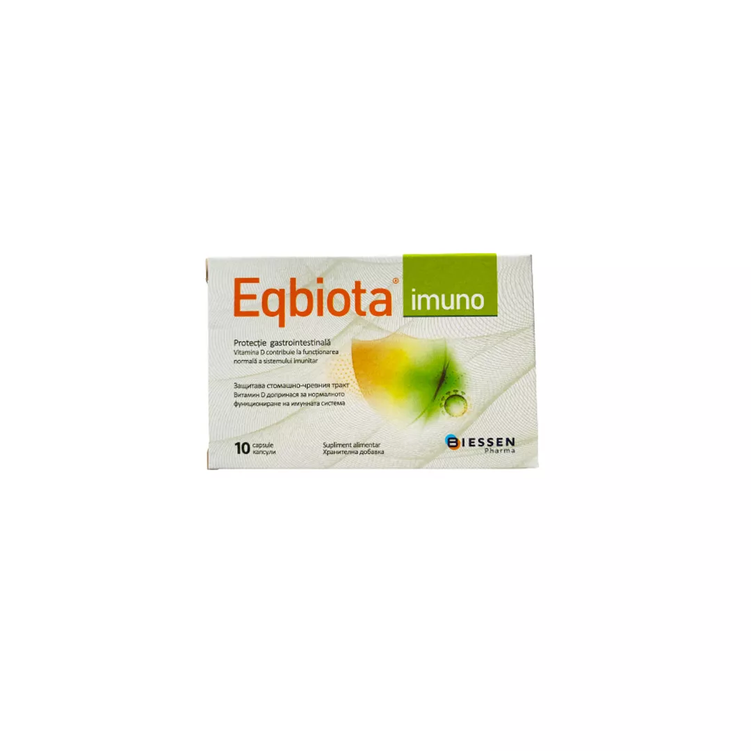Eqbiota imuno, 10 capsule, Biessen Pharma, [],https:farmaciabajan.ro