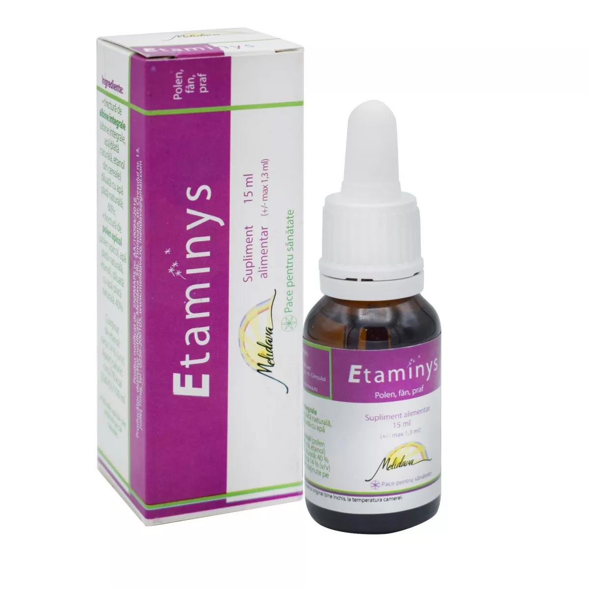 ETAMINYS 15ml - MELIDAVA, [],farmaciabajan.ro