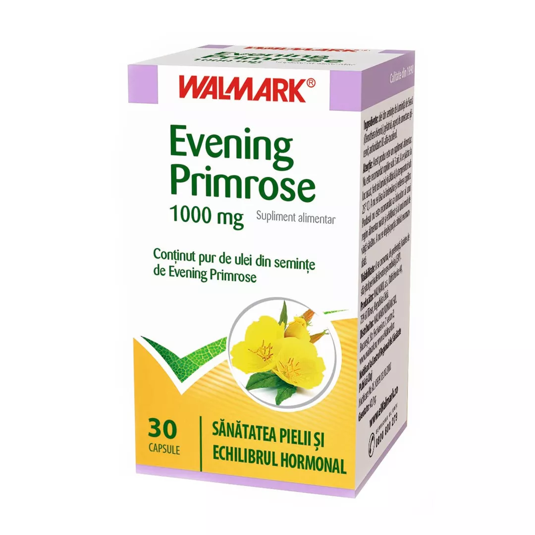 Evening Primrose 1000mg, 30 tablete, Walmark, [],farmaciabajan.ro