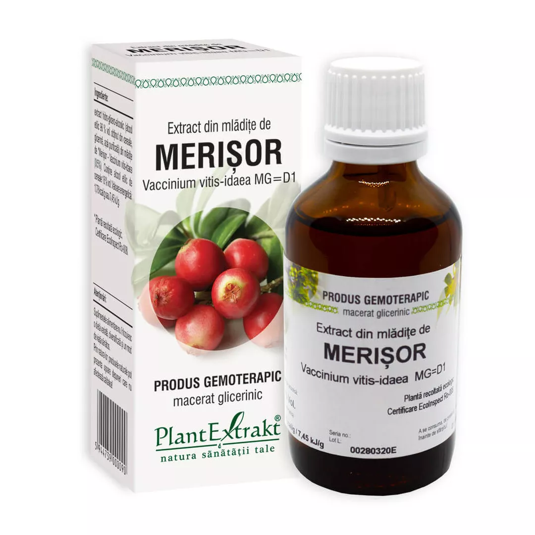 Extract din mladite de Merisor, 50 ml, Plant Extrakt, [],farmaciabajan.ro