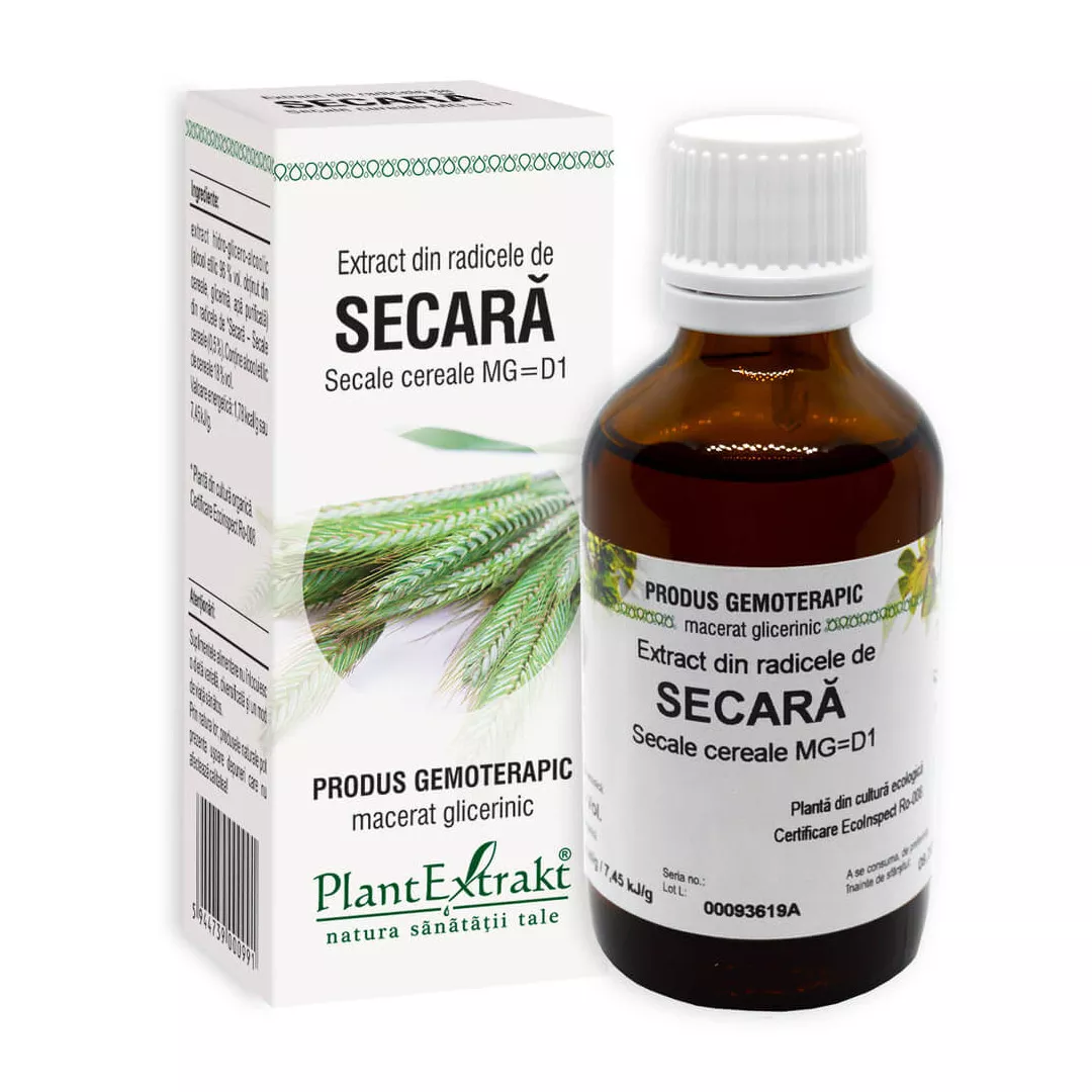 Extract din radicele de Secara, 50 ml, Plant Extrakt, [],farmaciabajan.ro