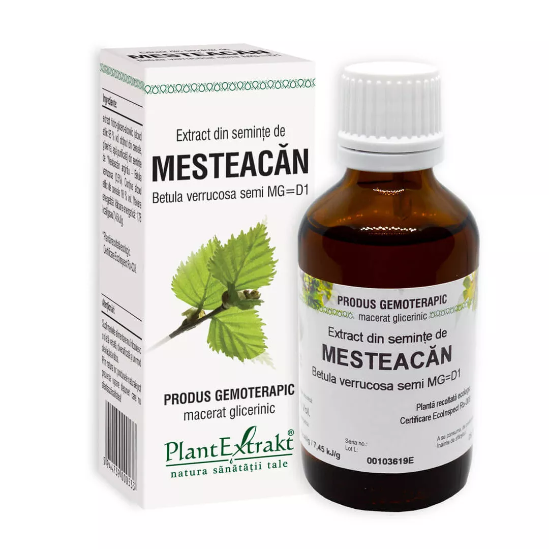 Extract din seminte de Mesteacan, 50 ml, Plant Extrakt, [],https:farmaciabajan.ro