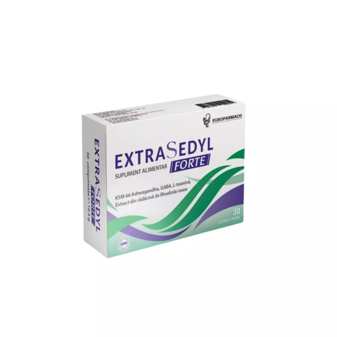Extrasedyl Forte, 30 comprimate, Eurofarmaco, [],farmaciabajan.ro