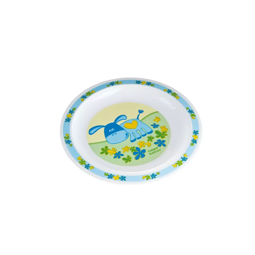 Farfurie „Happy Animals“, fara BPA, 4/411, Canpol, [],farmaciabajan.ro