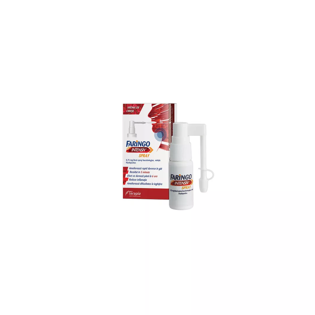 Faringo Intensiv spray 8.75 mg/doza, 15 ml, Terapia, [],farmaciabajan.ro