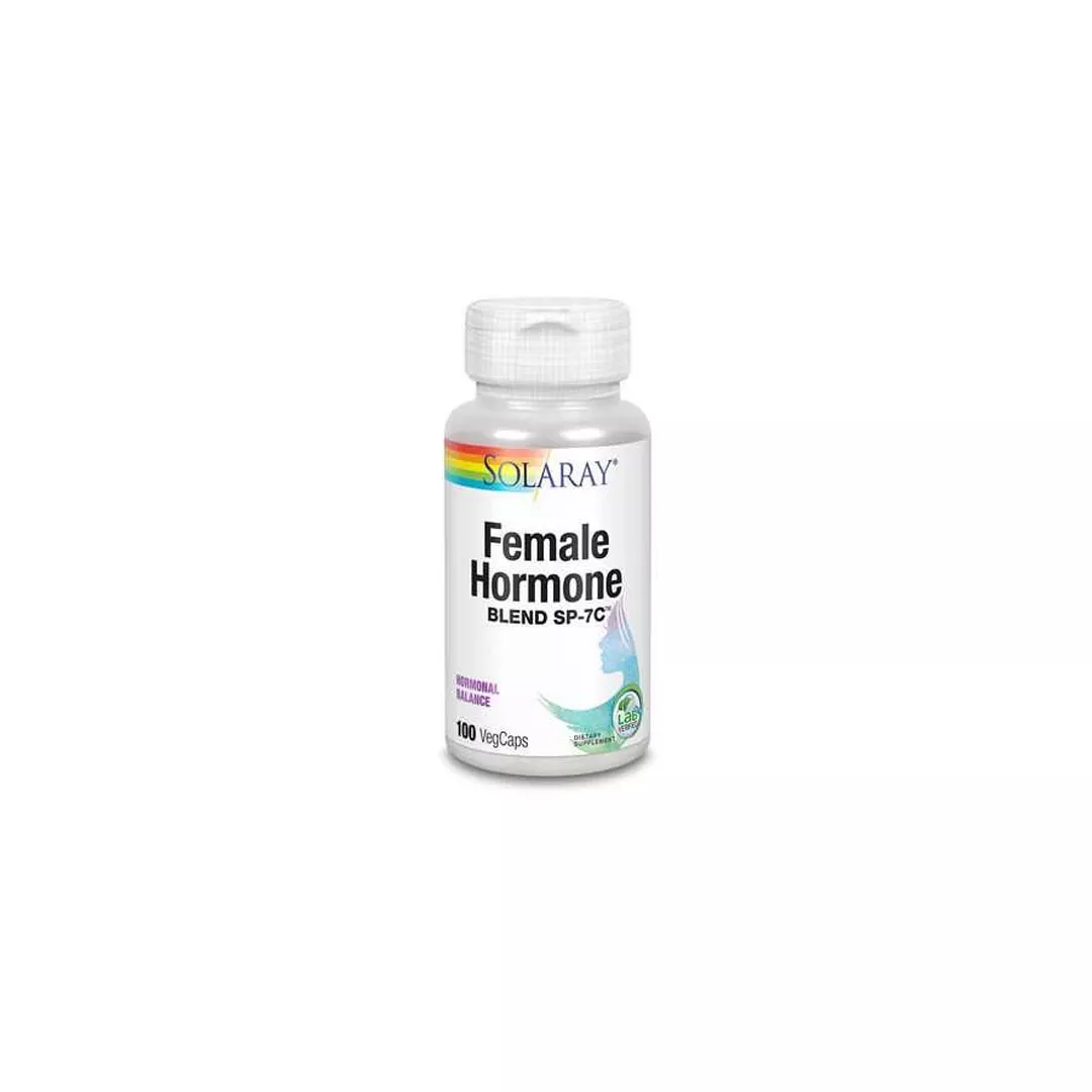 Female Hormone Blend Solaray, 100 capsule, Secom, [],https:farmaciabajan.ro