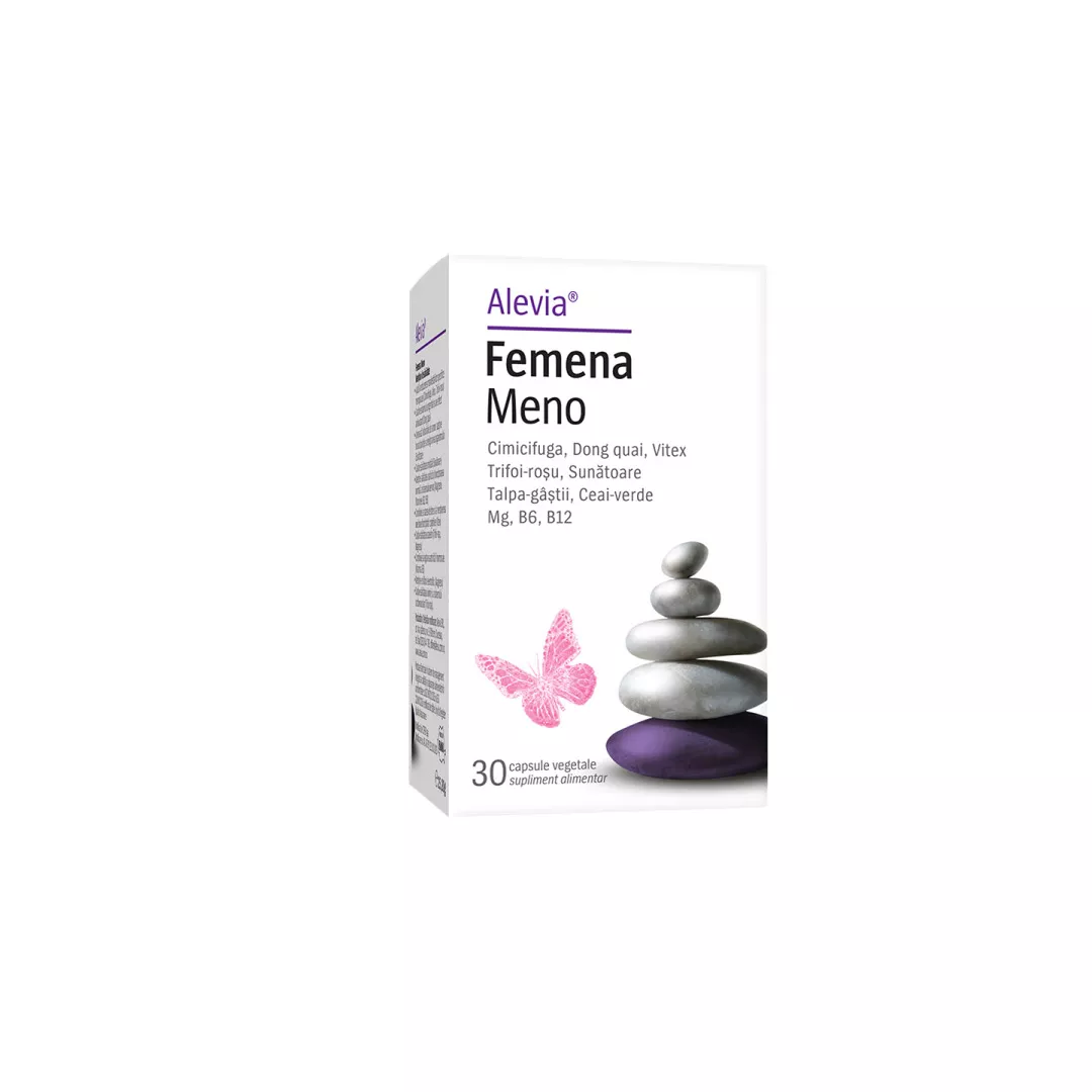 Femena Meno, 30 capsule vegetale, Alevia, [],farmaciabajan.ro