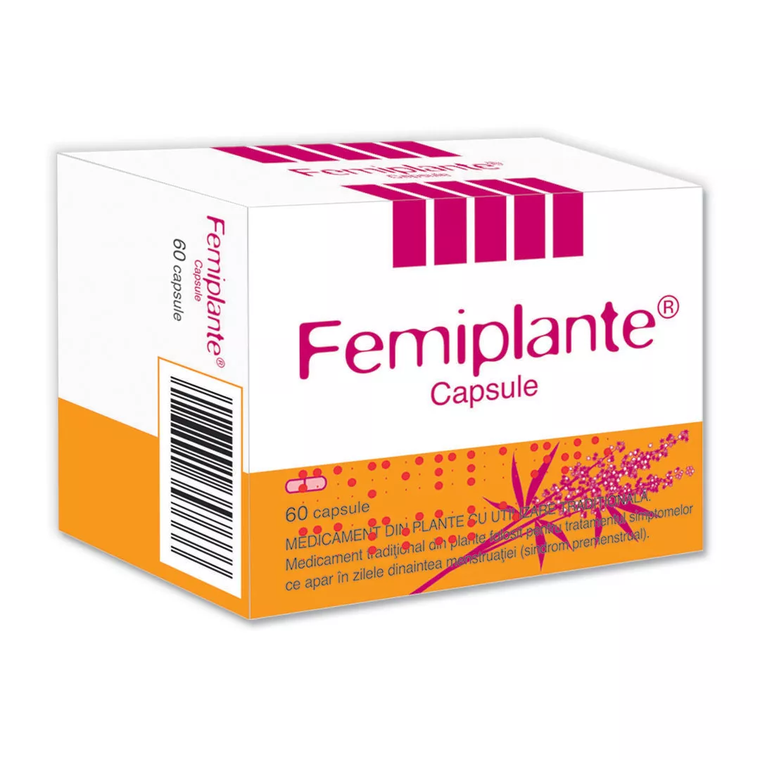 Femiplante, 60 capsule, Schaper & Brummer, [],farmaciabajan.ro