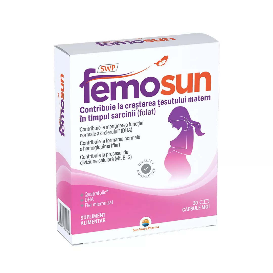 Femosun, 30 capsule moi, Sun Wave Pharma, [],farmaciabajan.ro