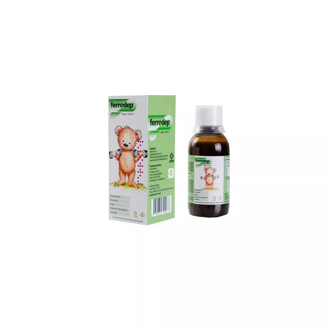 Ferrodep sirop, 150 ml, Dr Phyto, [],https:farmaciabajan.ro
