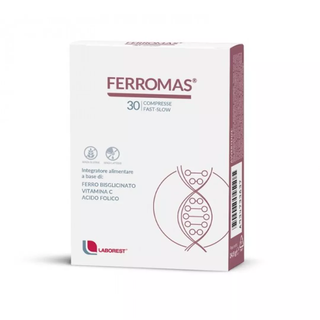 Ferromas, 30 comprimate filmate, Laborest Italia, [],farmaciabajan.ro
