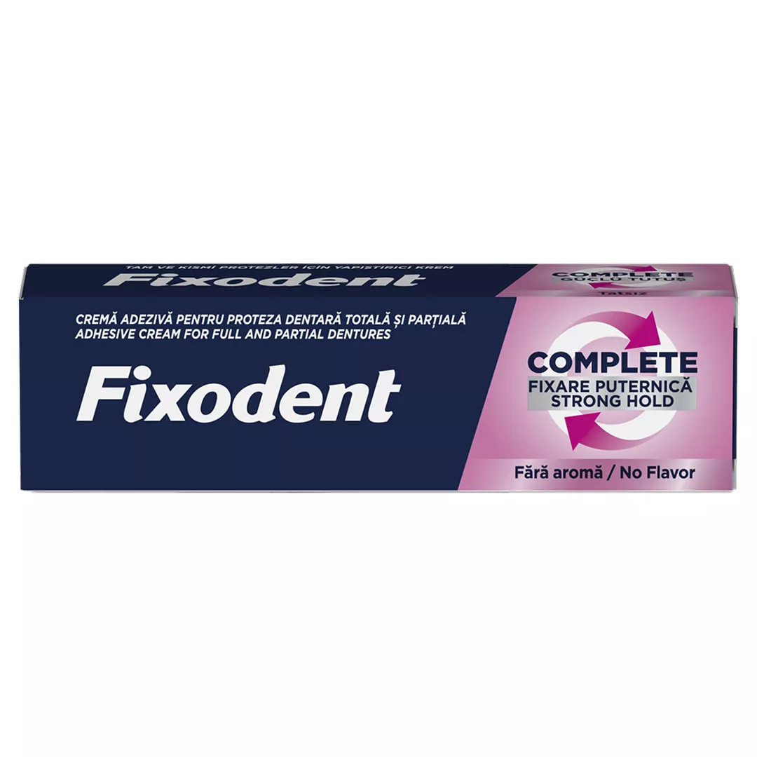 Fixodent neutral, crema adeziva, 40 ml, Procter & Gamble, [],farmaciabajan.ro