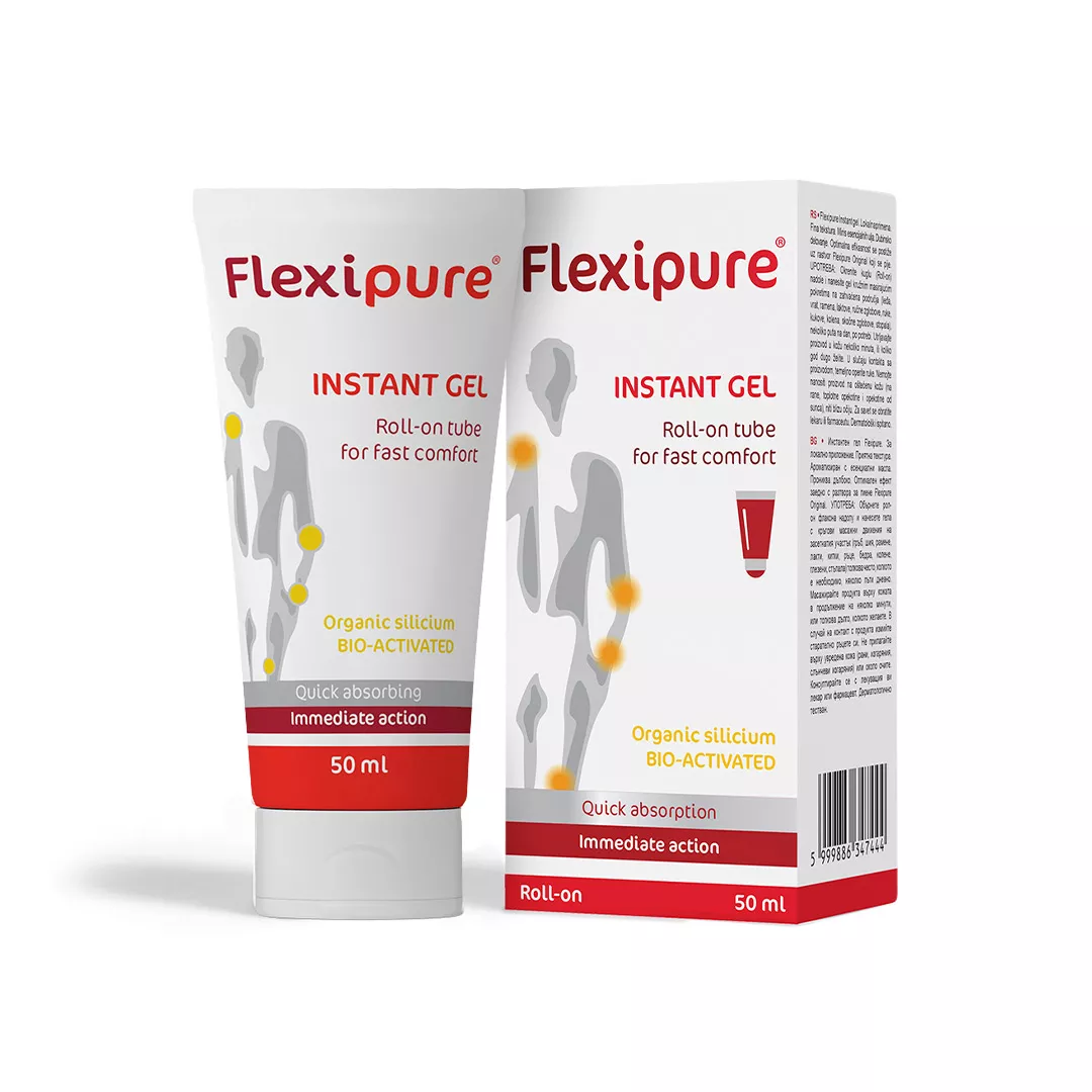 Flexipure roll on gel instant, 50g, [],https:farmaciabajan.ro