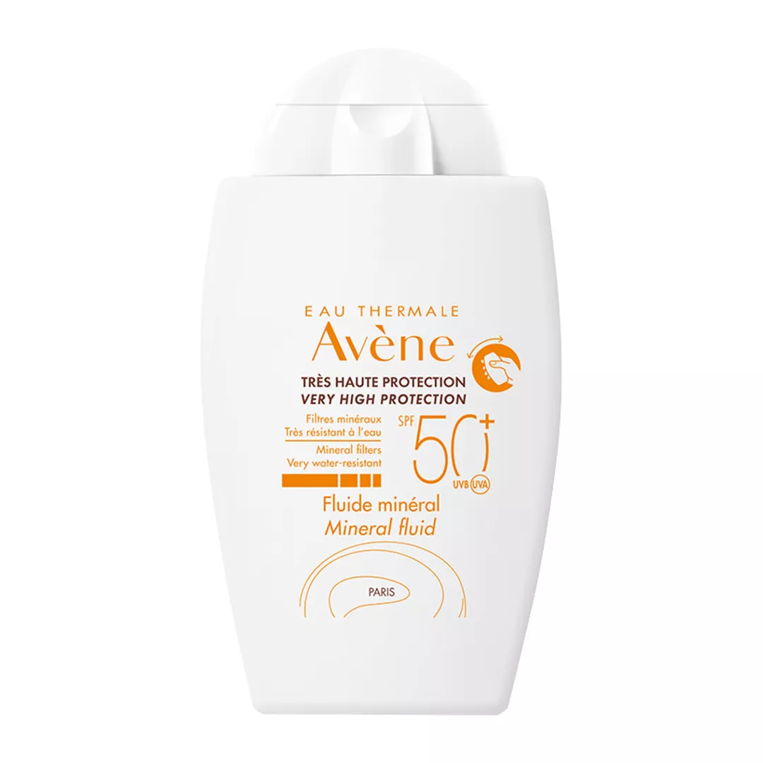 Fluid mineral pentru protectie solara SPF 50+, 40 ml, Avene, [],farmaciabajan.ro
