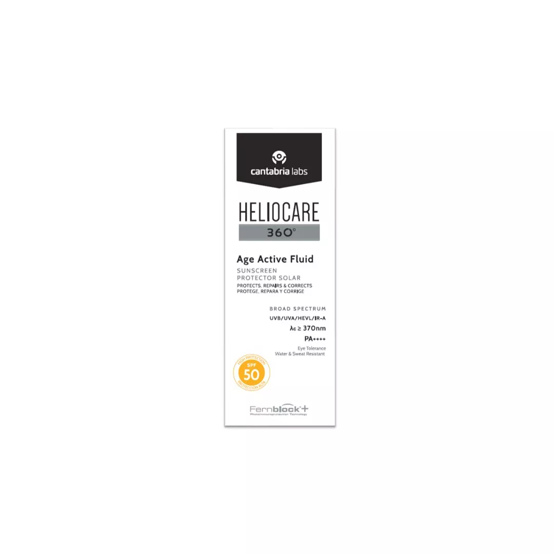 Fluid pentru protectie solara cu SPF 50 Age Active Heliocare 360, 50 ml, Cantabria Labs, [],farmaciabajan.ro