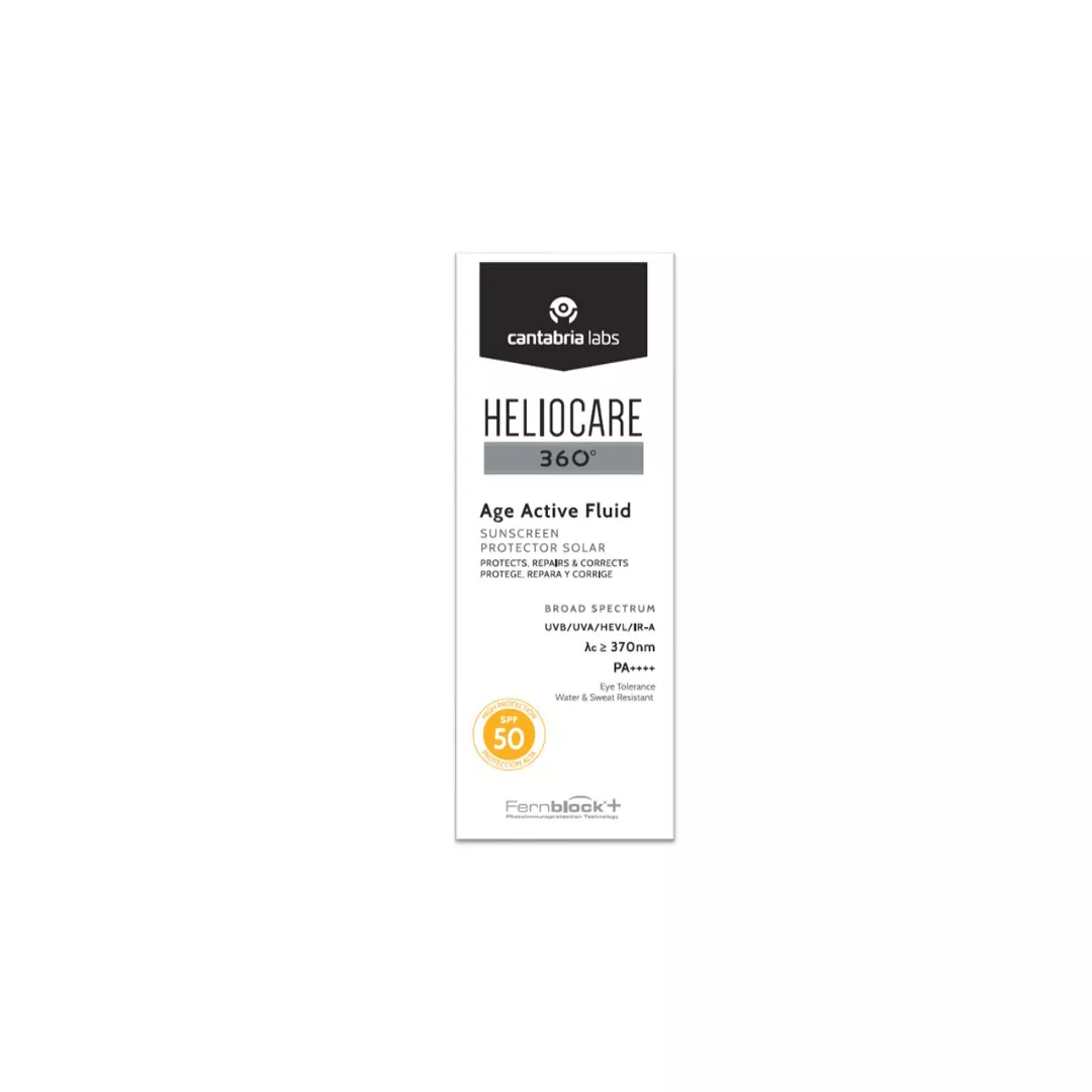 Fluid pentru protectie solara cu SPF 50 Age Active Heliocare 360, 50 ml, Cantabria Labs, [],farmaciabajan.ro