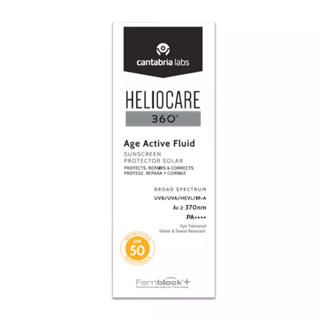 Fluid pentru protectie solara cu SPF 50 Age Active Heliocare 360, 50 ml, Cantabria Labs, [],farmaciabajan.ro