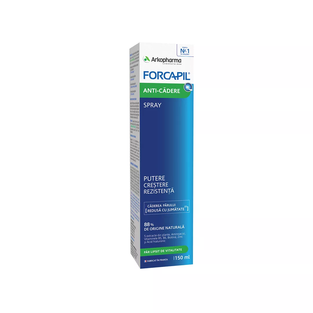 Forcapil lotiune spray, 150 ml, Arkopharma, [],https:farmaciabajan.ro
