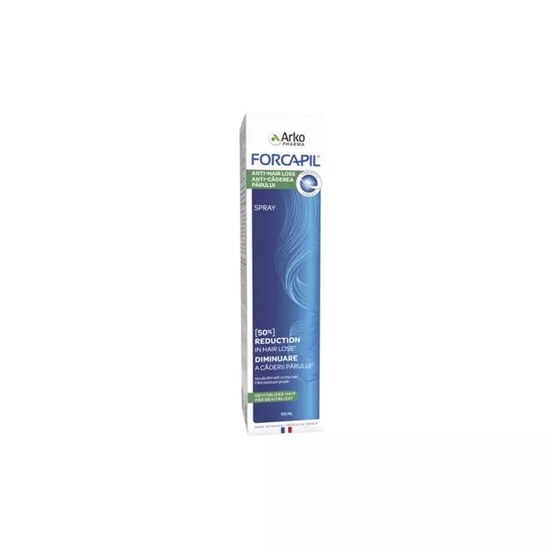 Spray impotriva caderii parului, 125 ml, Forcapil, [],farmaciabajan.ro