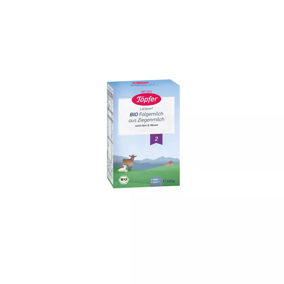 Formula de lapte praf Bio de Capra 2, 400gr, Topfer, [],farmaciabajan.ro
