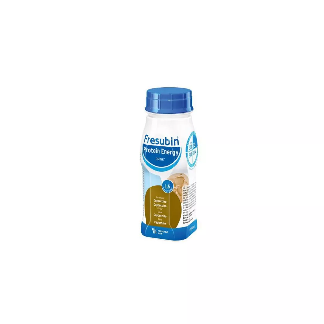 Fresubin Protein Energy Cappuccino, 4 x 200 ml, Fresenius Kabi, [],farmaciabajan.ro