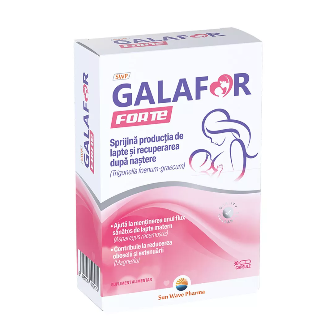 Galafor Forte, 30 capsule, Sun Wave Pharma, [],farmaciabajan.ro