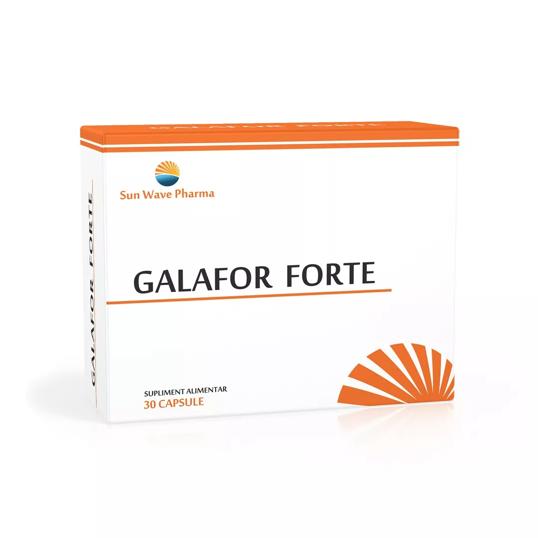 Galafor Forte, 30 capsule, Sun Wave Pharma, [],farmaciabajan.ro