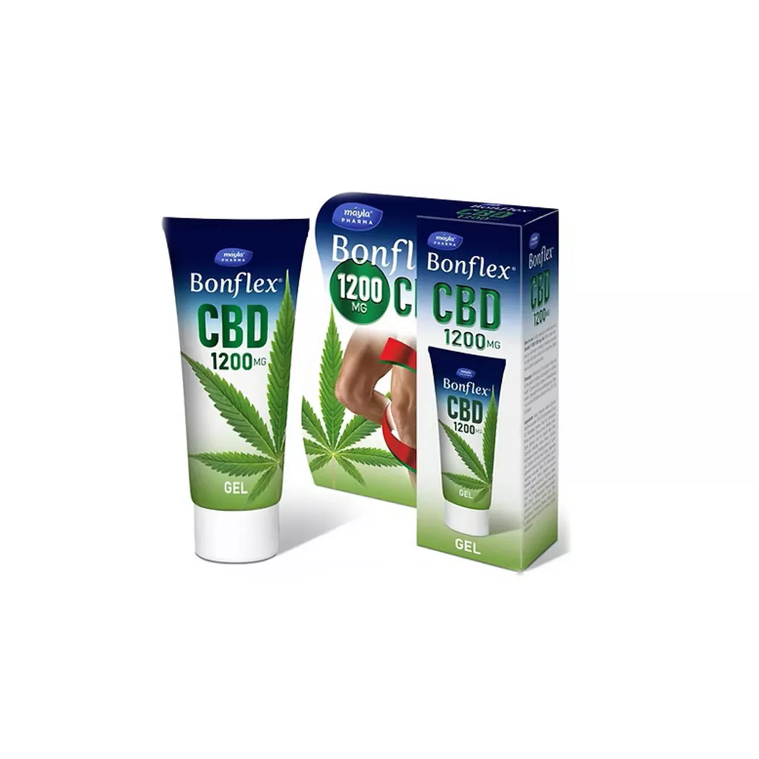 Gel CBD pentru confort muscular si articular, 100 ml, Bonflex, [],farmaciabajan.ro