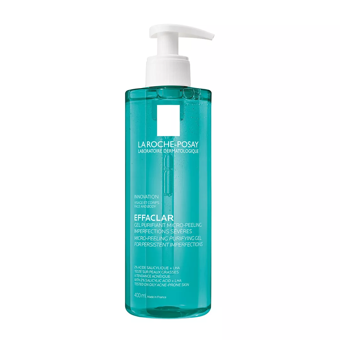 Gel de curatare micro-exfoliant Effaclar pentru imprefectiuni severe, 400 ml, La Roche Posay, [],https:farmaciabajan.ro