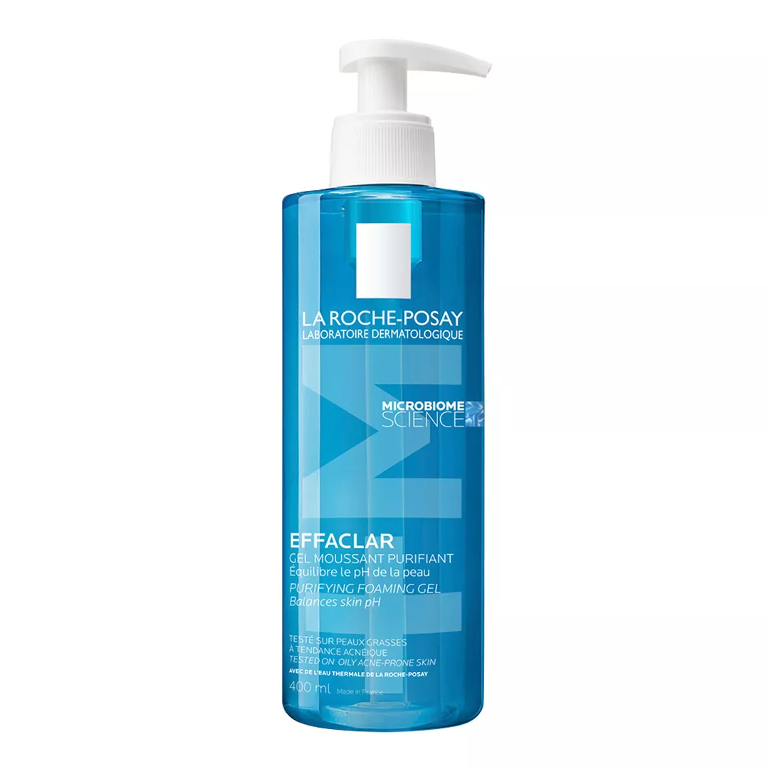 Gel de curatare pentru piele grasa cu tendinta acneica Effaclar +M, 400 ml, La Roche Posay, [],farmaciabajan.ro