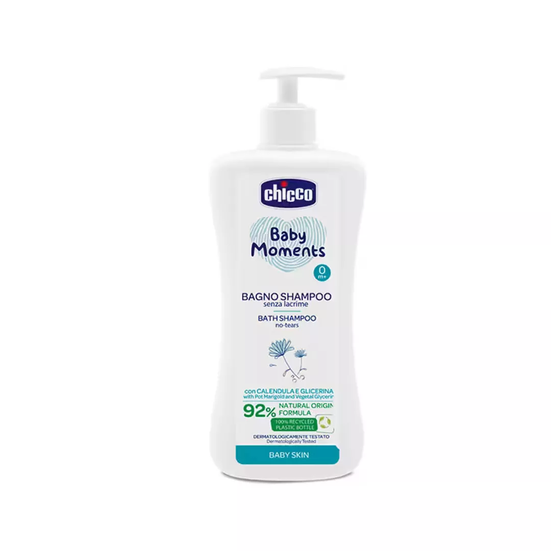 Gel de dus 2 in 1  Baby Moments, 10592-9, 750 ml, Chicco, [],farmaciabajan.ro