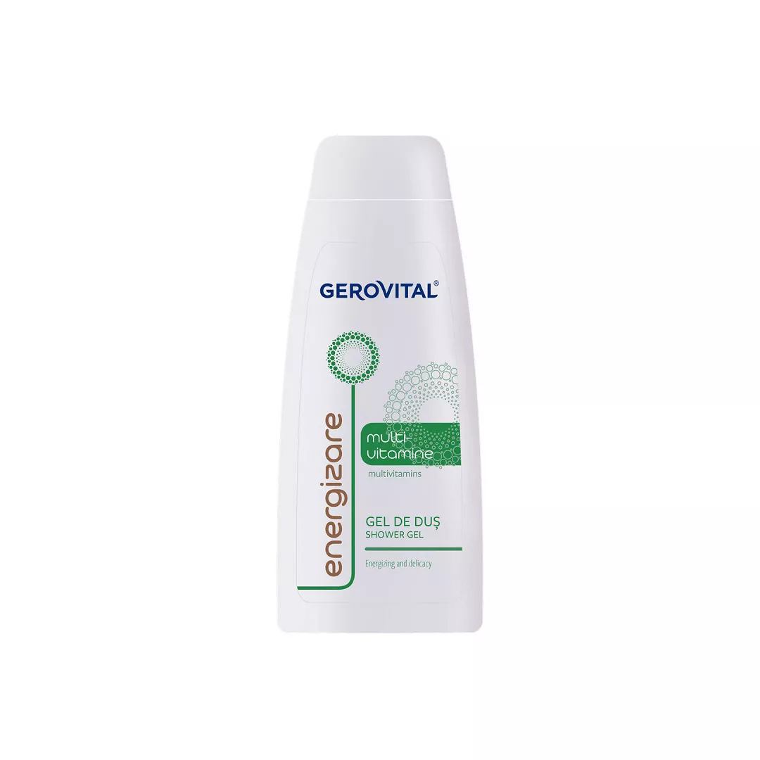 Gel de dus cu multivitamine, 750 ml, Gerovital, [],farmaciabajan.ro