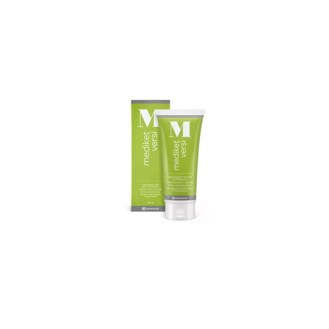 Gel de dus pentru corp si par Mediket Versi, 200 ml, Benemedo, [],farmaciabajan.ro