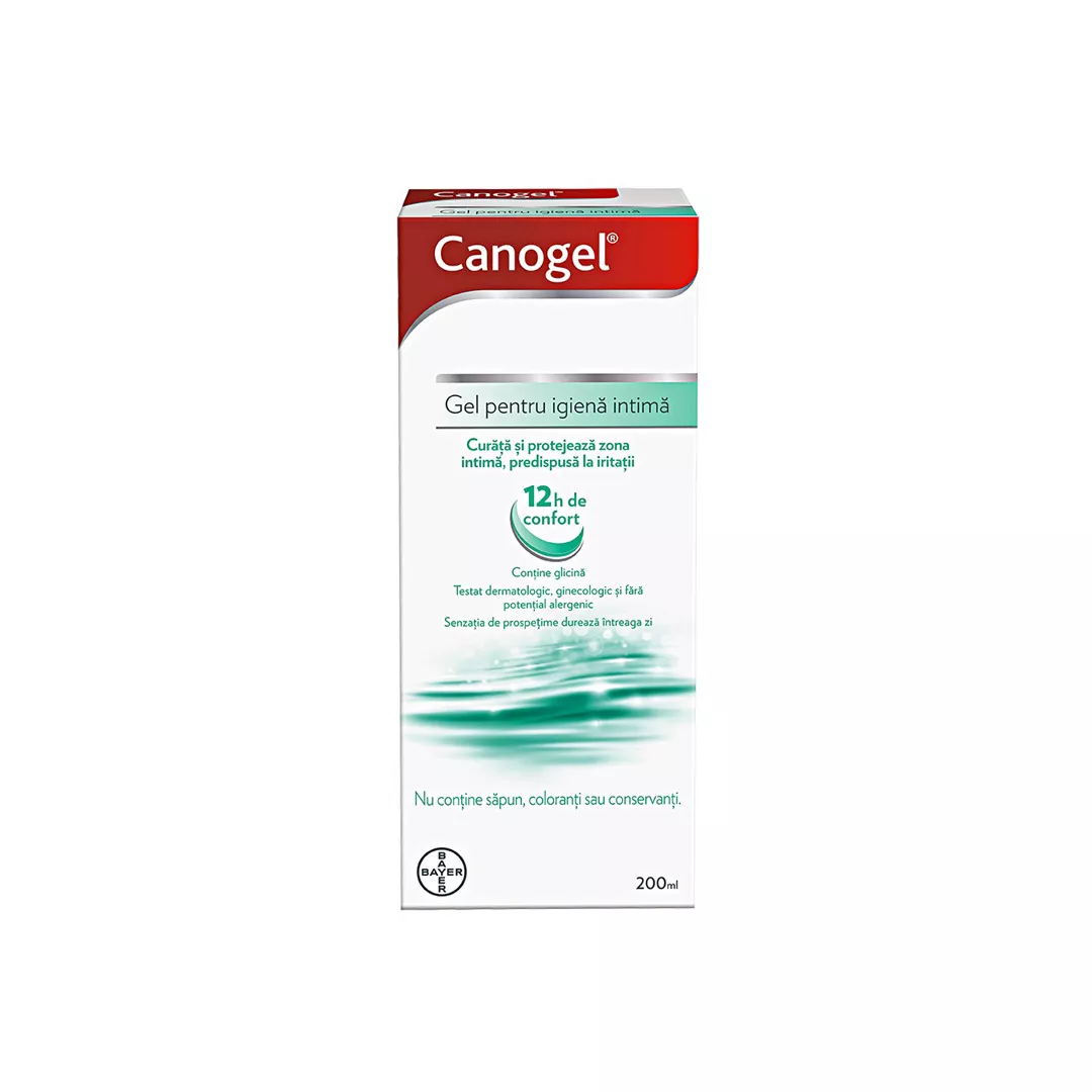 Gel pentru igiena intima Canogel, 200 ml, Bayer, [],farmaciabajan.ro