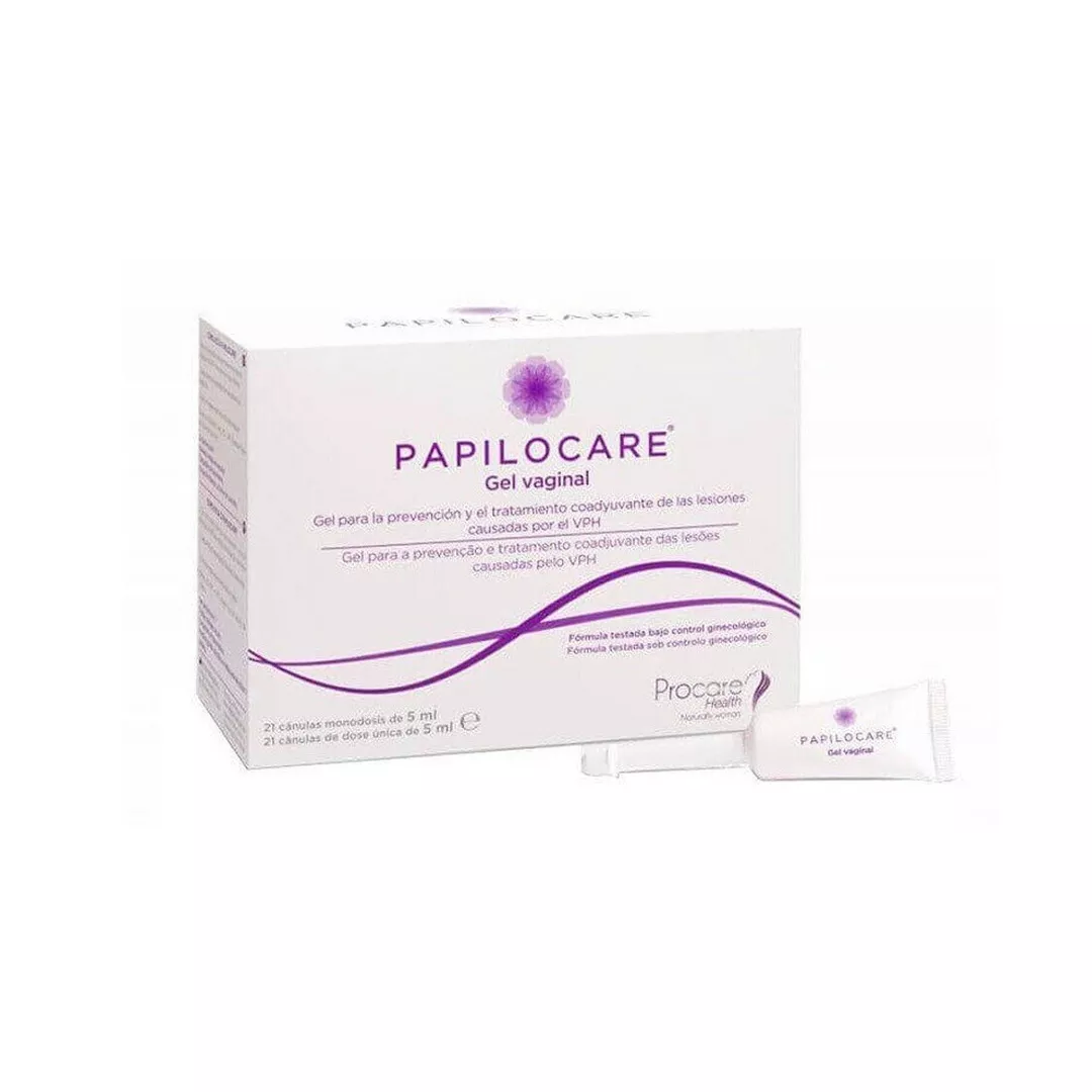 Gel vaginal Papilocare, 5 ml, 21 canule,  Gedeon, [],farmaciabajan.ro
