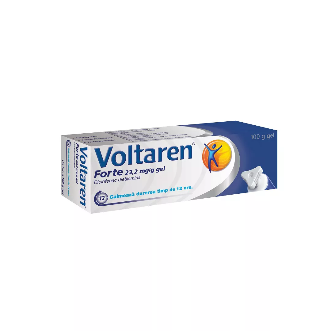 Gel Voltaren Forte 23.2mg, 100 g, Gsk, [],farmaciabajan.ro