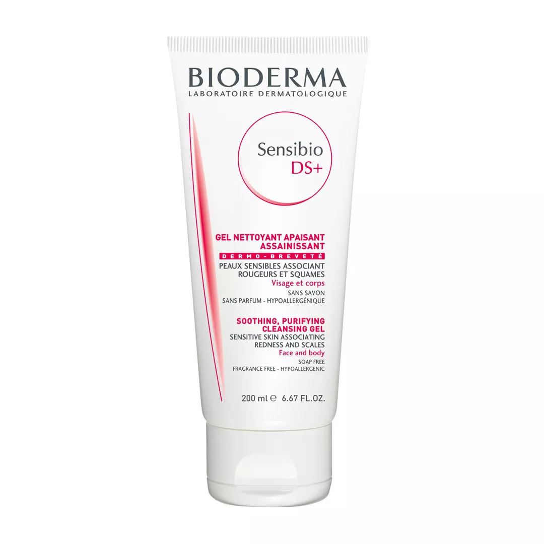 Gel spumant purifiant Sensibio DS+, 200 ML, Bioderma, [],farmaciabajan.ro