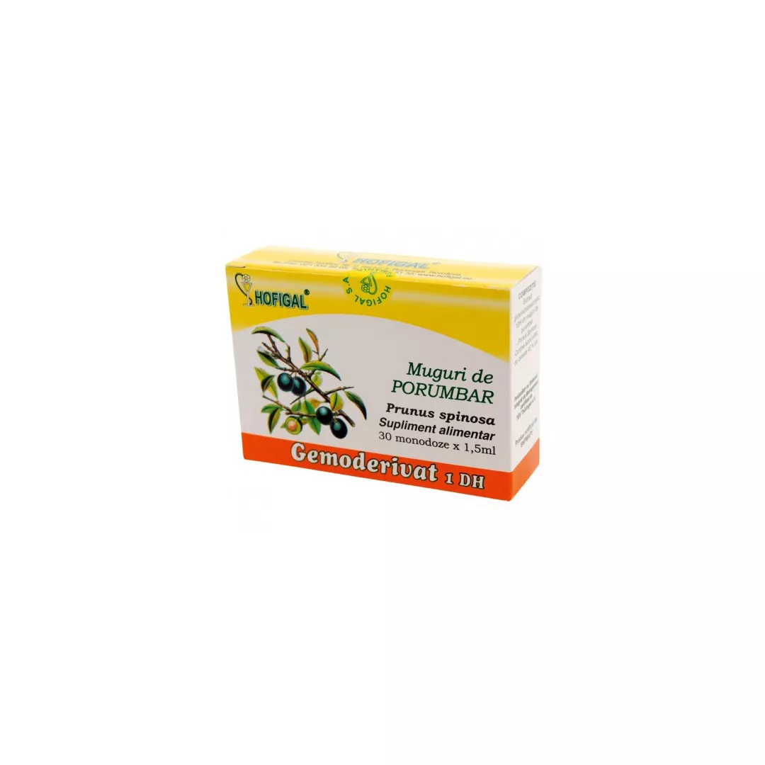 Muguri de porumbar Gemoderivat 1DH, Hofigal, [],farmaciabajan.ro