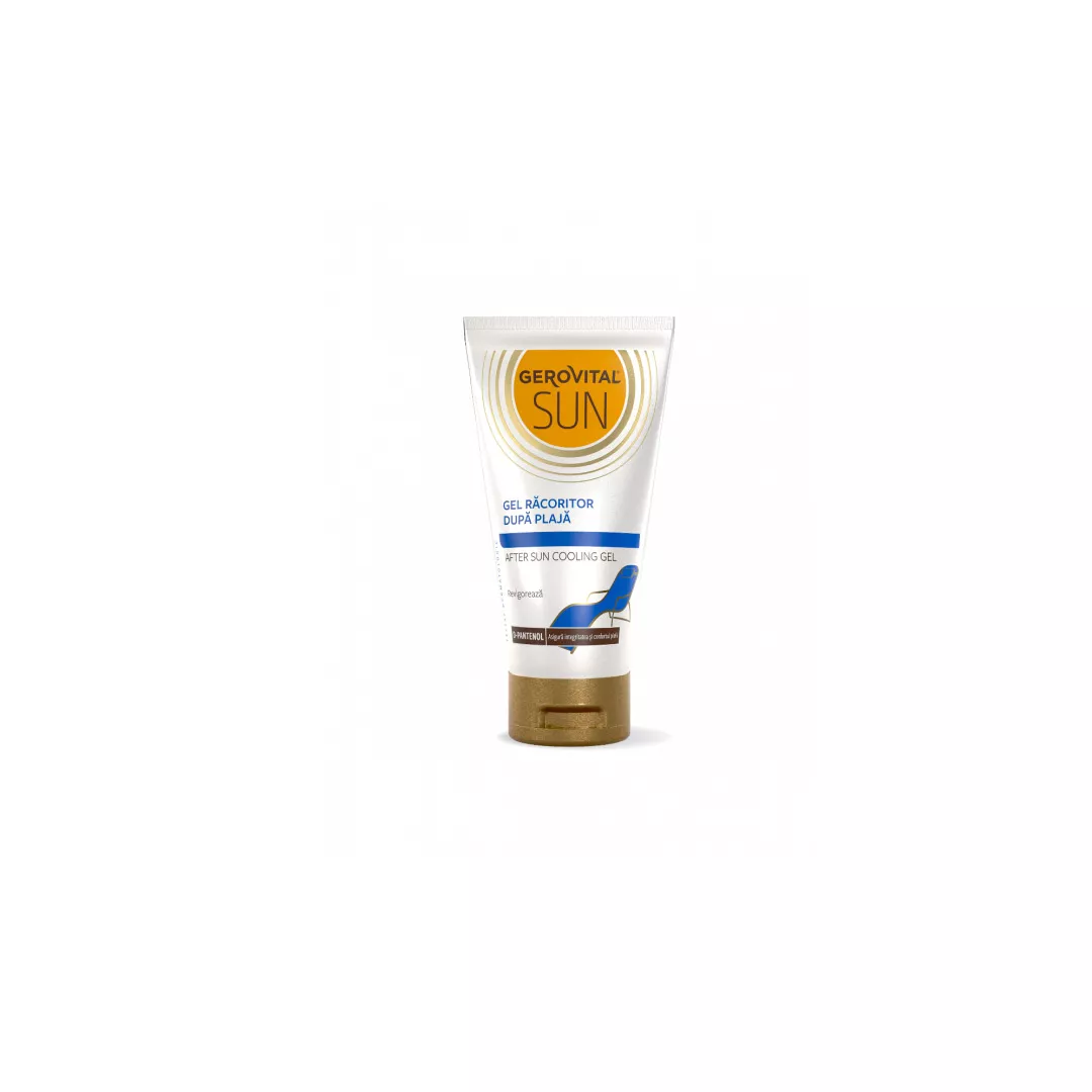 Gel racoritor dupa plaja Gerovital Sun, 150 ml, Farmec, [],farmaciabajan.ro