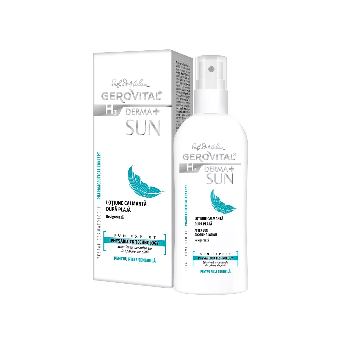 GH3D+SUN LOTIUNE CALMANTA DUPA PLAJA 150 ML, [],farmaciabajan.ro