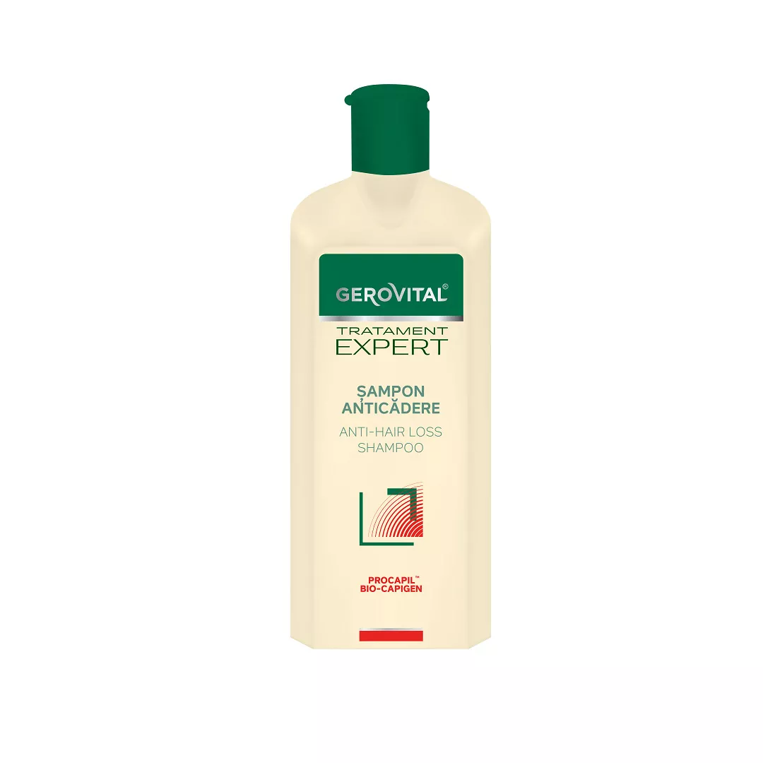 Sampon anticadere Tratament Expert, 400 ml, Gerovital, [],farmaciabajan.ro