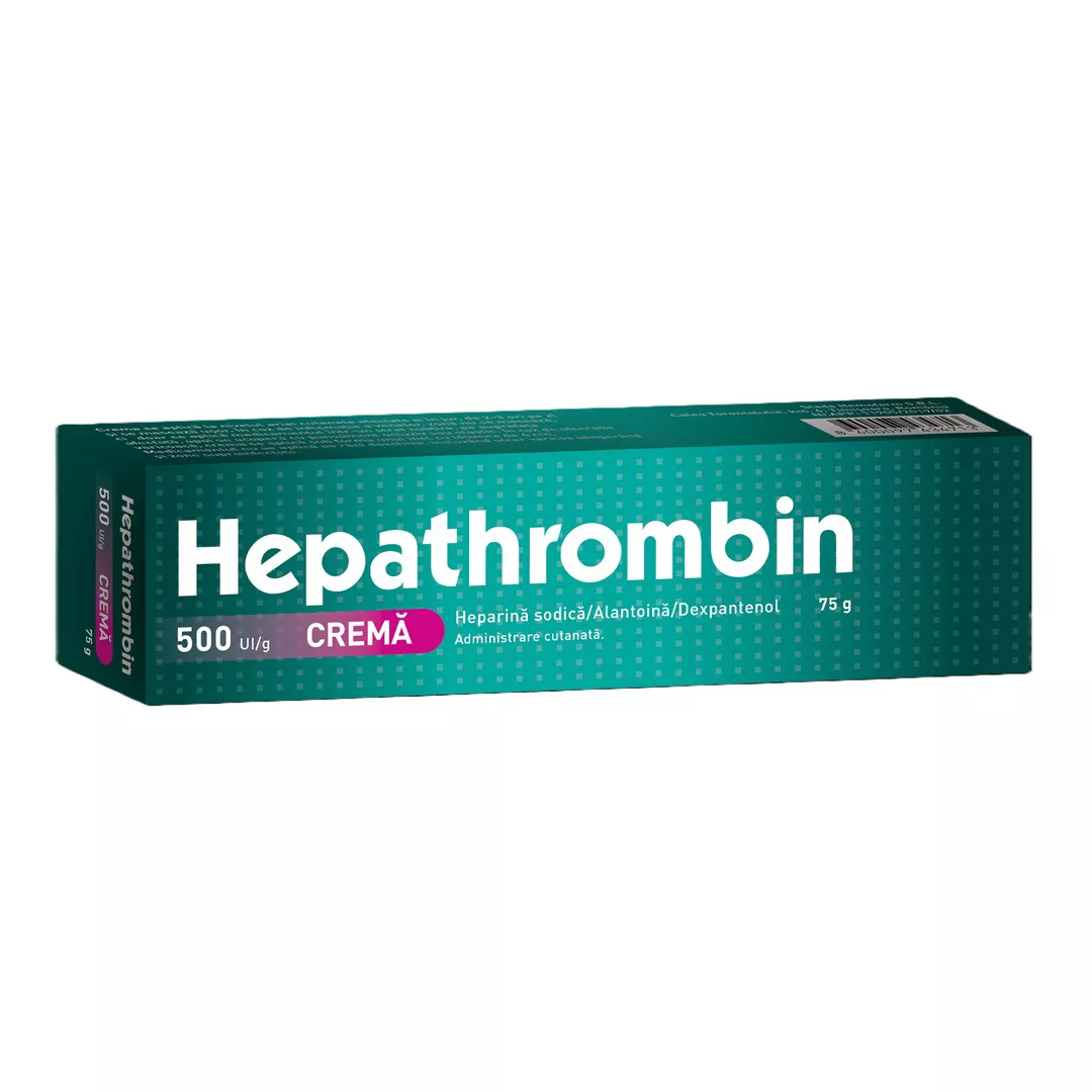 Hepathrombin Crema, 500 UI/g, 75 g, Stada, [],farmaciabajan.ro