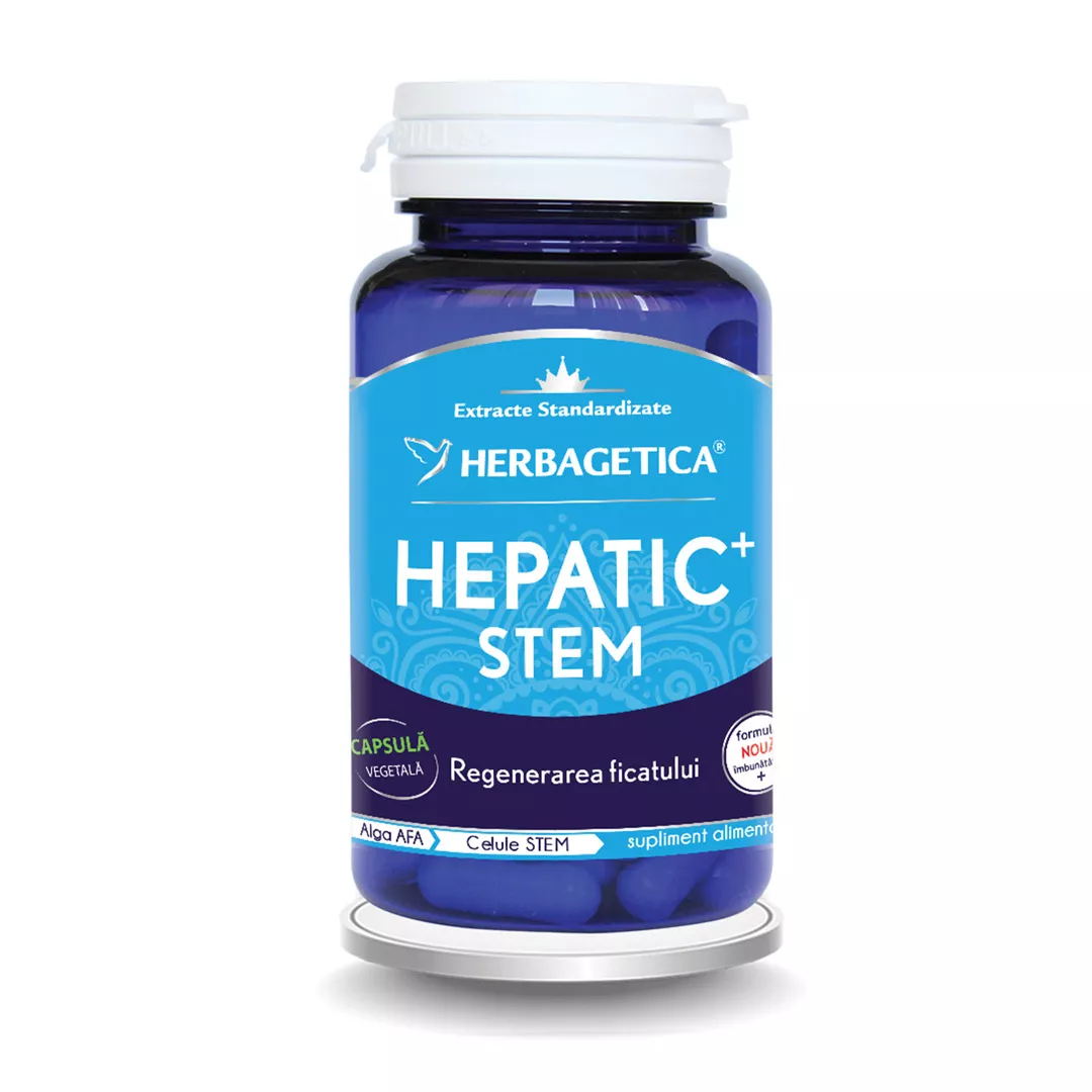 Hepatic Stem, 60 capsule, Herbagetica, [],farmaciabajan.ro