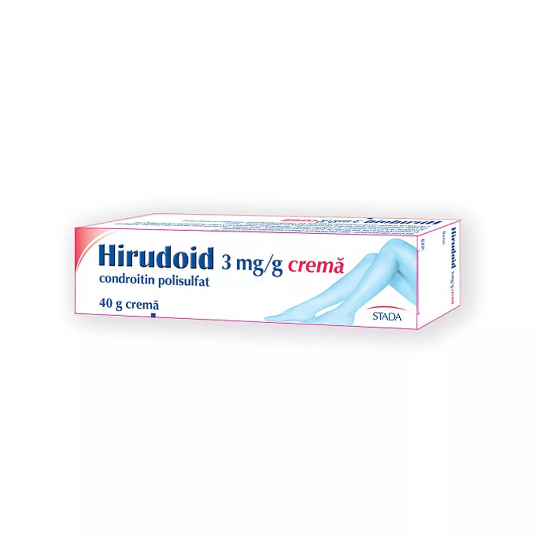 Hirudoid crema, 3mg/g, 40 g, Stada, [],farmaciabajan.ro