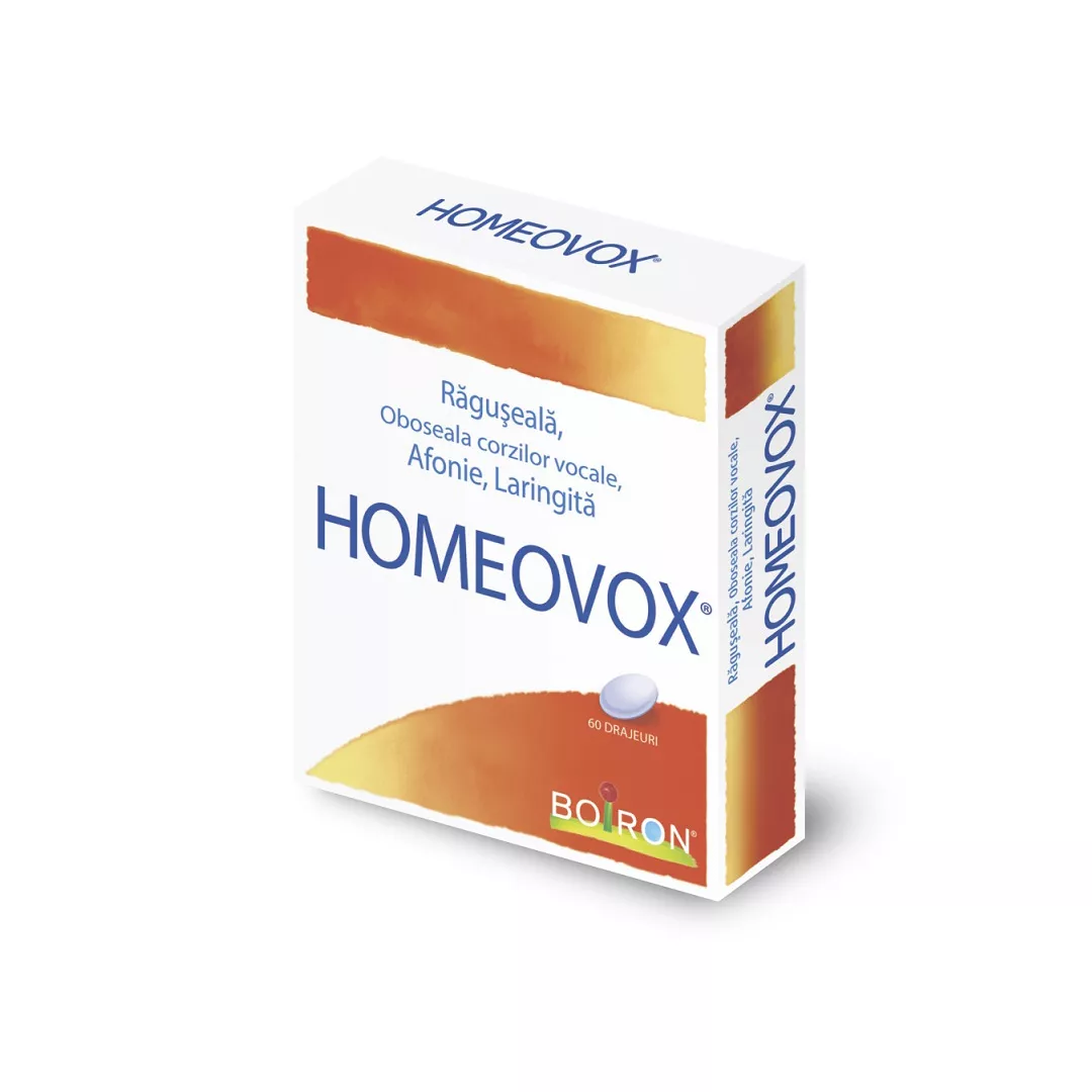 Homeovox, 60 capsule, Boiron, [],farmaciabajan.ro