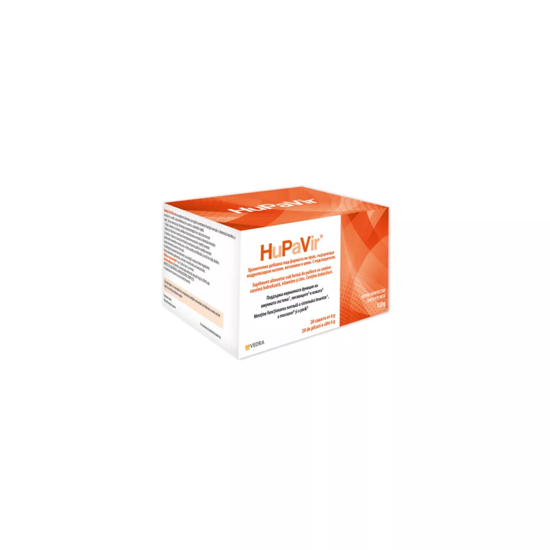 Hupavir, 20 plicuri, Vedra, [],farmaciabajan.ro