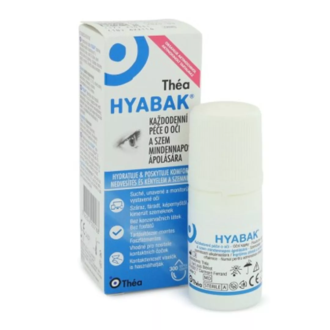 Picaturi pentru ochi Hyabak, 10 ml, Thea, [],https:farmaciabajan.ro