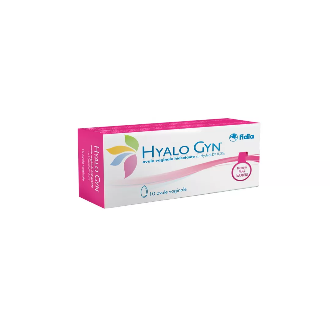 HyaloGyn ovule, 10 bucati, Fidia Farmaceutici, [],farmaciabajan.ro